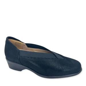 NEW PIESANTO women's nicole slip-on shoes in black